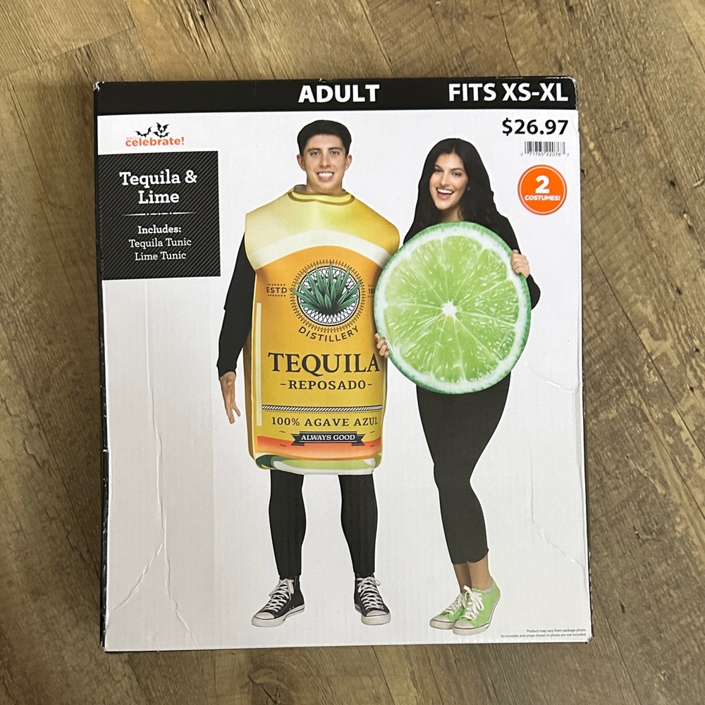 Tequila and Lime Adult Costume Set